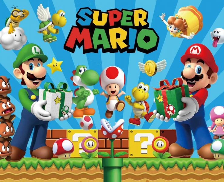happy birthday super mario