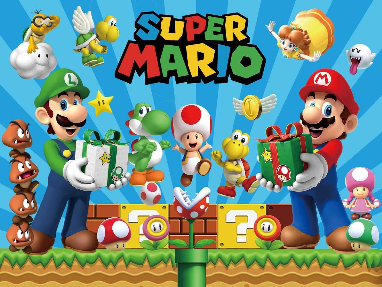 happy birthday super mario