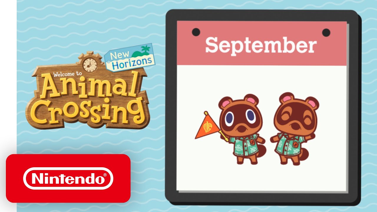 september update for animal crossing
