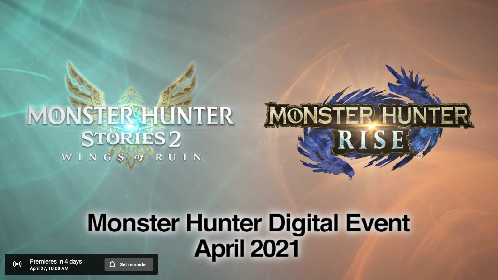 monster hunter digital event