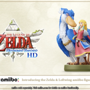 Zelda and Loftwing amiibo