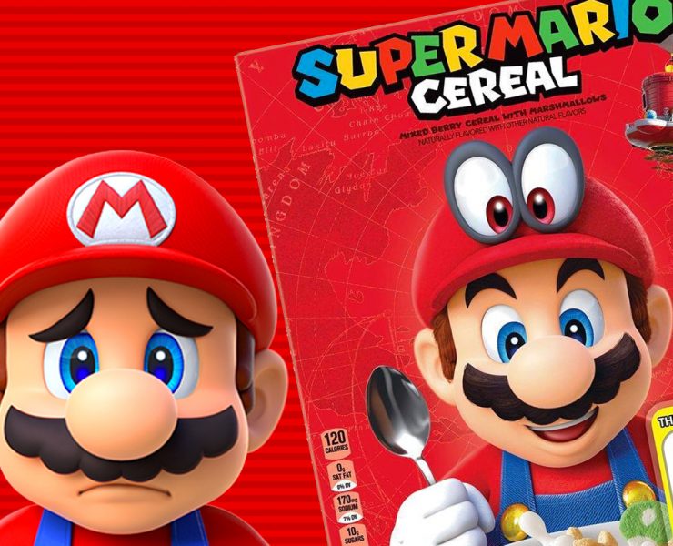 cereal box an amiibo