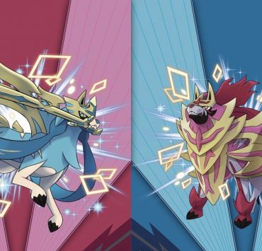 Shiny Zacian and Zamazenta