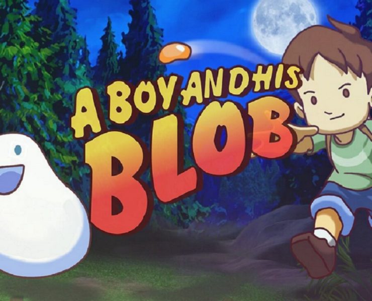 a boy and his blob
