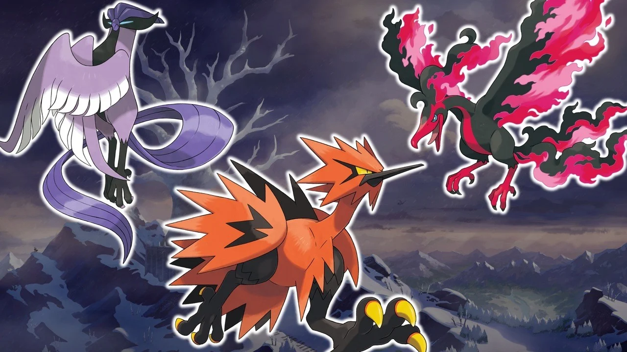 Galarian Birds Trio (Articuno + Moltres + Zapdos) Pokemon Sword / Shield ✔️  6IV