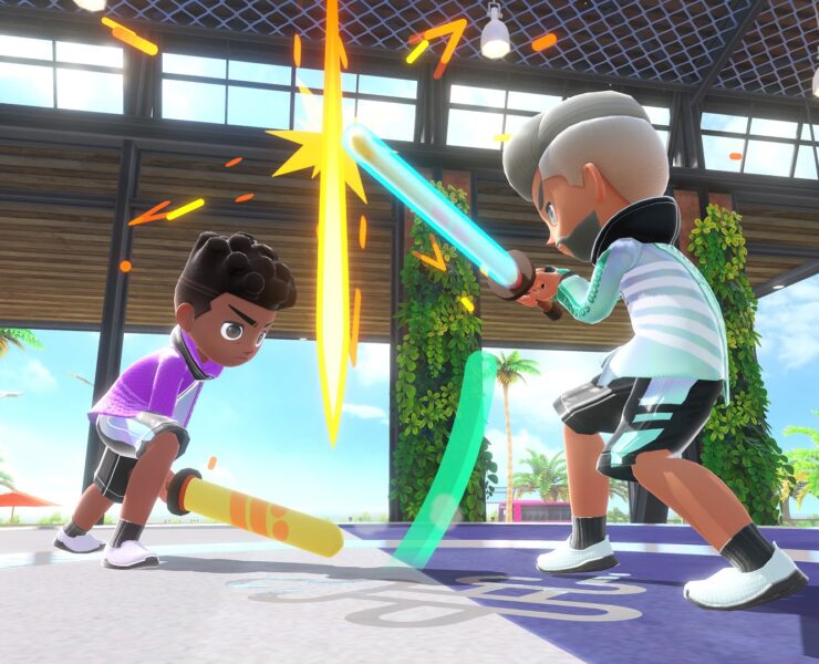 Nintendo Switch Sports Sword Fighting