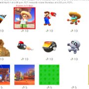 super mario odyssey icons