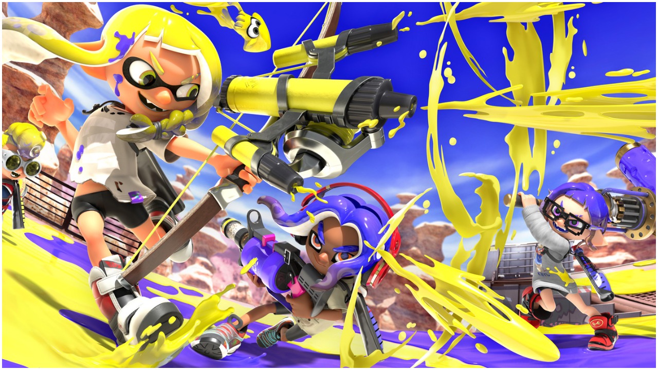 Splatoon 3 Official Key Artwork