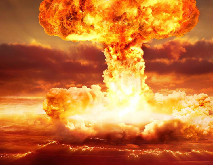 blew up
