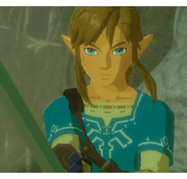 Link in The Legend of Zelda Breath of the Wild - Cutscene