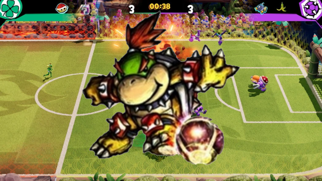 Mario Strikers: Battle League Adds Bowser Jr. & Birdo In New Update