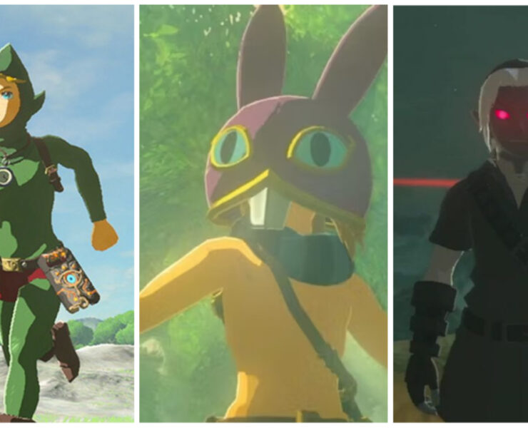 The Legend of Zelda Breath of the Wild Armor Sets Tingle, Ravio and Dark Link
