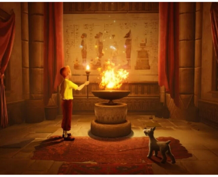 Tintin Reporter Cigars of the Pharaoh Official Trailer Shot