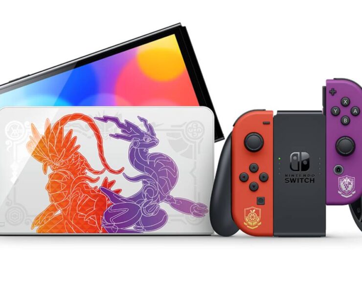 switch oled scarlet violet