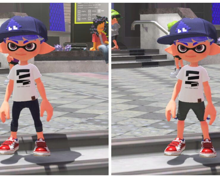 Splatoon 3 Change Legwear