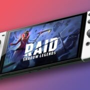 raid shadow legends showing on the nintendo switch