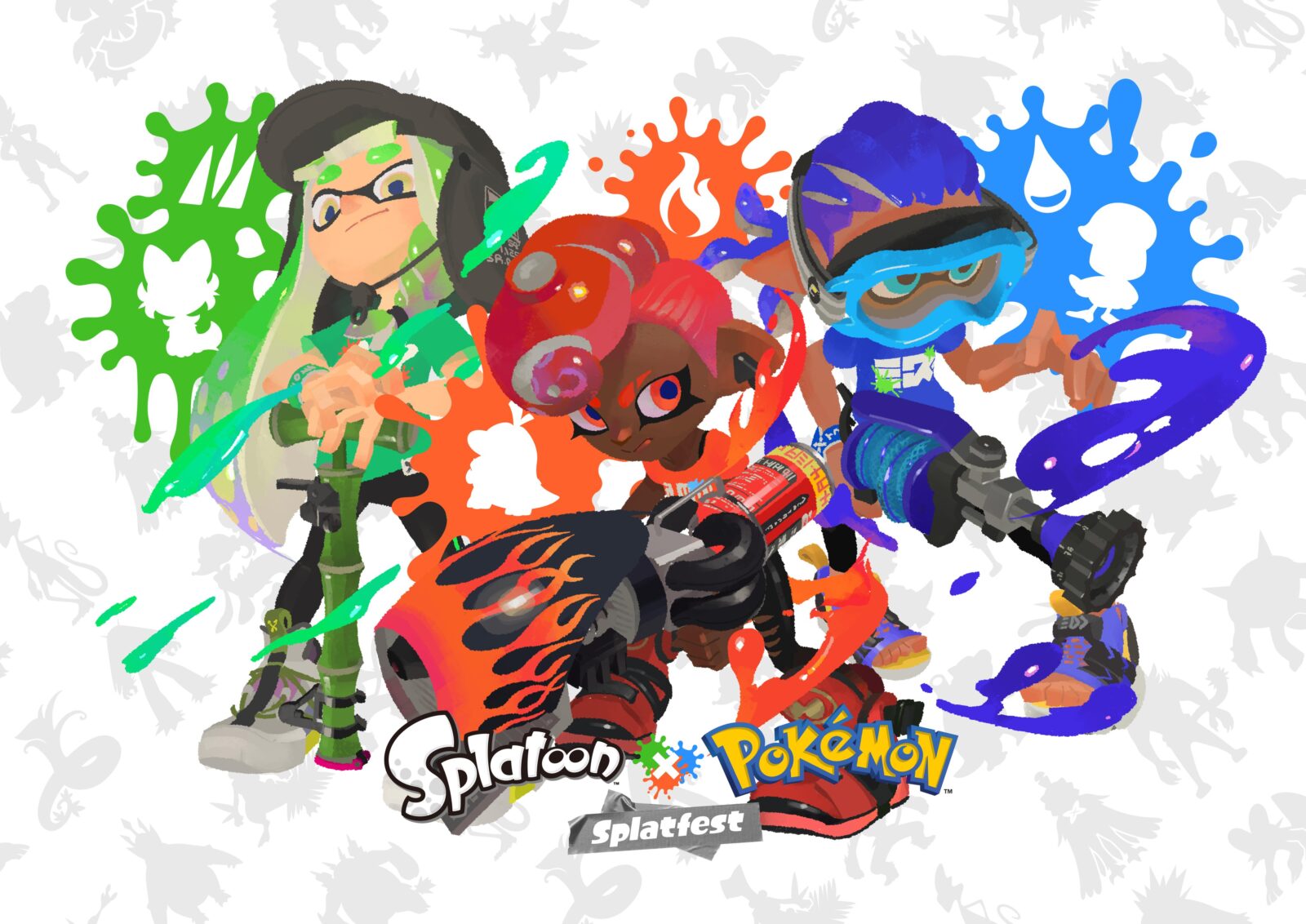splatoon x pokemon