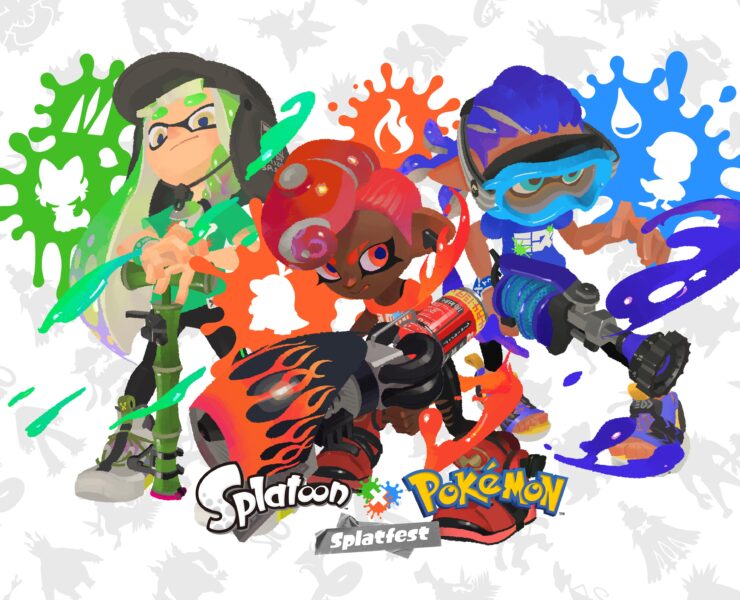 splatoon x pokemon
