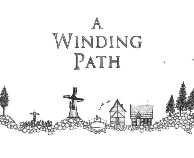 a winding path