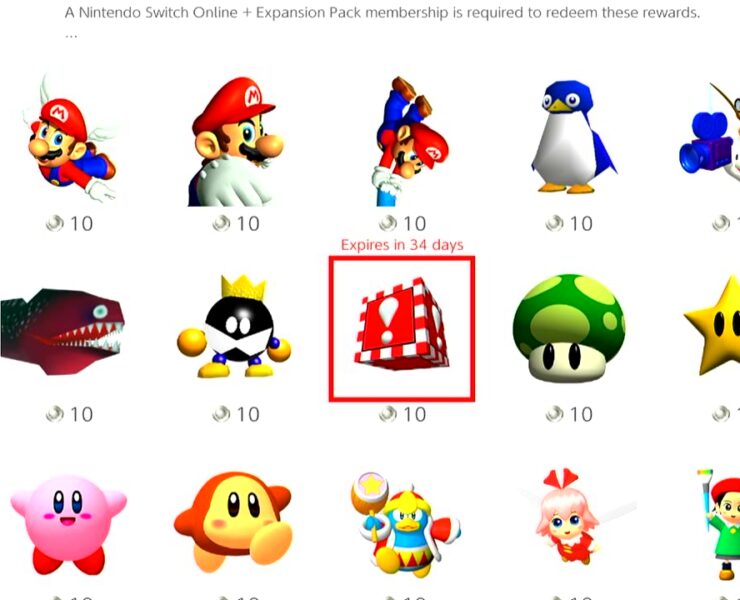 n64 icon parts