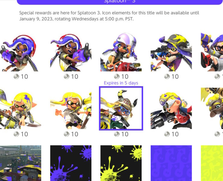 splatoon 3 icon parts