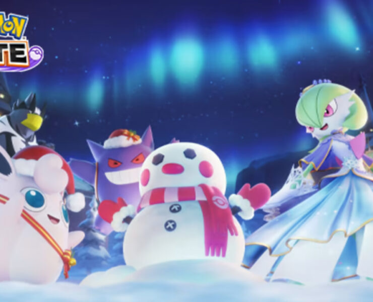 Pokemon UNITE New Years and Holidays Special Event Artwork