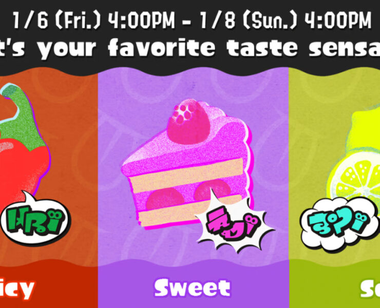 Splatoon 3 Splatfest 2023 Spicy, Sweet and Sour